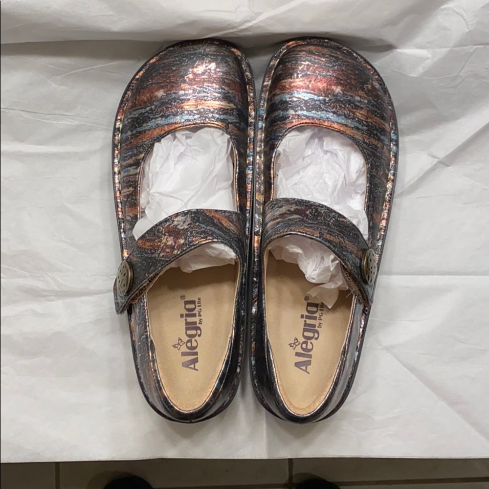 Alegria Paloma Mary Jane Clogs Shoes sz 40